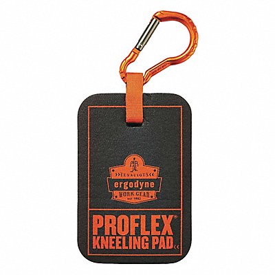 55EE44 ERGODYNE 365 Kneeling Pad 6 L 4 W Rubber Black