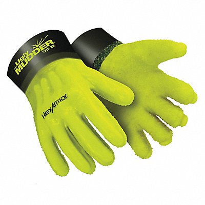 HEXARMOR 7310L9 K2845 Chemical Resistant Gloves PVC Coat L PR