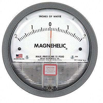 DWYER 2304 Differential Pressure Gauge Metal