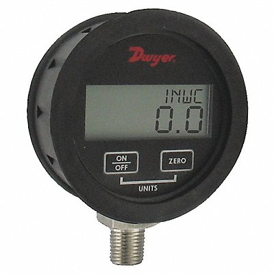 DWYER DPGWB06 K4246 Digital Pressure Gauge 3 Dial Size Blk