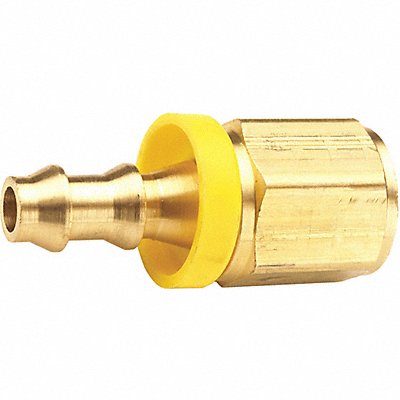 DIXON VALVE  COUPLING 2740404C Push on Hose Fitting 1/4 x1/4 BarbxNPTF