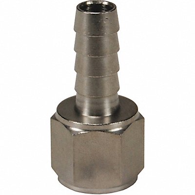 DIXON VALVE  COUPLING 1040808SS Barbed Hose Fitting Hose ID 1/2 NPTF