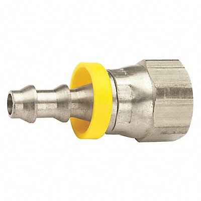 DIXON VALVE  COUPLING 2870812SS Push on Hose Fitting 1/2 x1/2 BarbxUNF