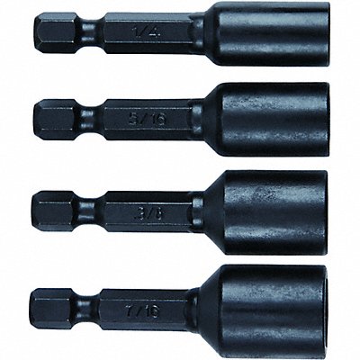 IRWIN IWAF3424 Nutsetter Steel Impact Rated PK4