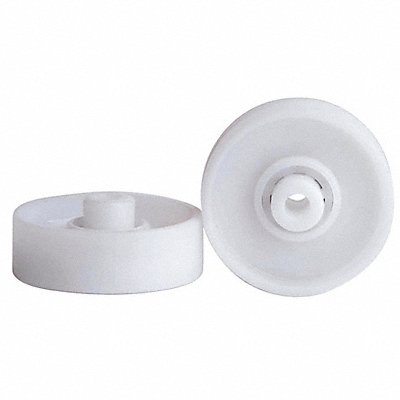 GRAINGER SWP19X250 Skate Wheel White Hub 15/16 W