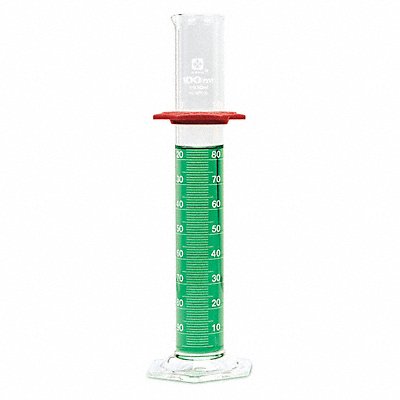 SIBATA 2351500 Graduated Cylinder 500 mL 53 mm Dia PK2