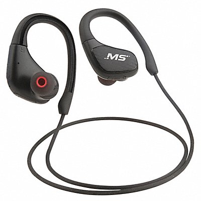 MOBILESPEC MBS11305 Wireless Earbuds Bluetooth Plastic Black