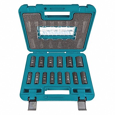 MAKITA A99655 Impact Socket Set 6 pt. Deep Type SAE