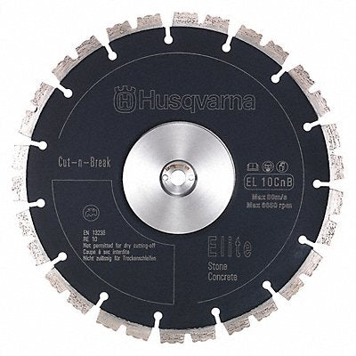 HUSQVARNA 597807901 Diamond Saw Blade 9 Dia Wet Cutting PK2