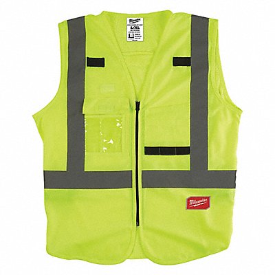 MILWAUKEE 48735063 High Visibility Vest 2XL/3XL Yellow/Green