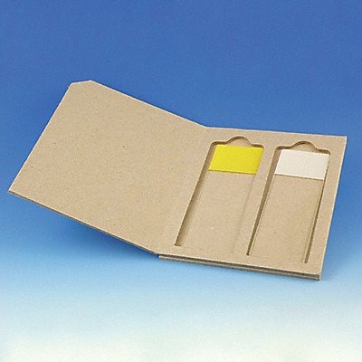 GLOBE SCIENTIFIC 513002 Lab Slide Mailer Natural PK1000