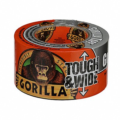 GORILLA 105680 Duct Tape Grey 2 7/8 in x 25yd 16.75 mil