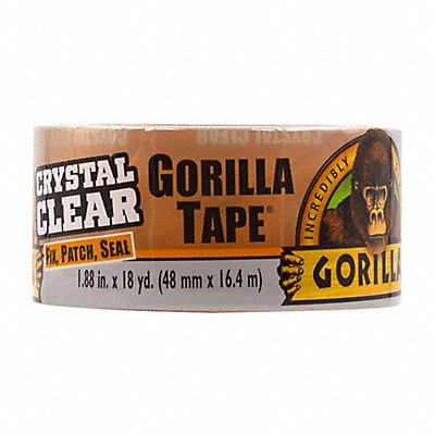 GORILLA 6060002 Repair Tape Clear 2 in x 18 yd 7 mil