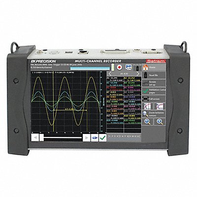 B K PRECISION DAS240BAT Paperless Recorder 20 Channels LCD