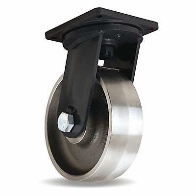 HAMILTON SMDK124HFSBH4SLHCB Plate Castor 6250 lb Load Rating