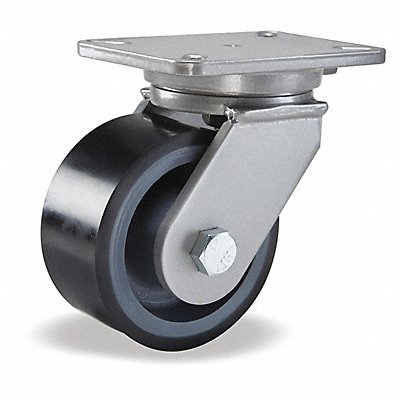 HAMILTON SCH63DB704SLFB Plate Castor 2860 lb Load Rating