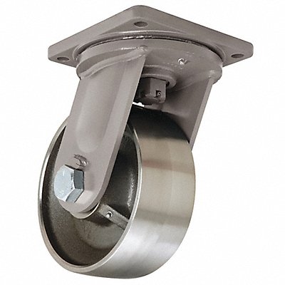 HAMILTON SMD104FST4SLHCB Plate Castor 18000 lb Load Rating