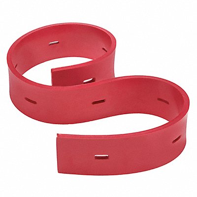 TENNANT 1253442 Rear Squeegee Blade Red
