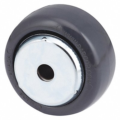TENNANT 20833 Squeegee Wheel 1 3/8 in L Blk