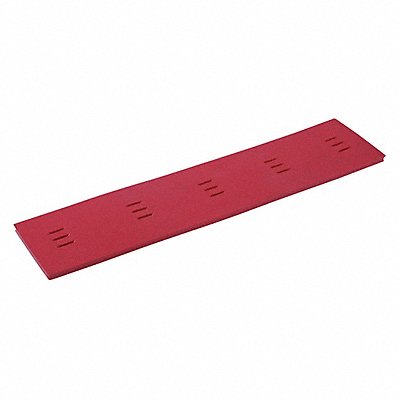 TENNANT 1216321 Side Squeegee Blade 20 3/8 in L Red