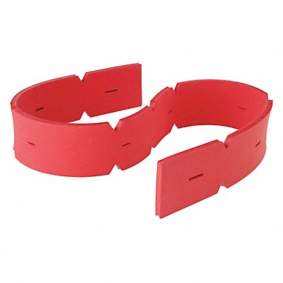 TENNANT 1017868 Front Squeegee Blade 4 1/8 ft L Red