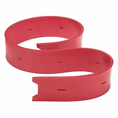 TENNANT 1035052 Rear Squeegee Blade 5 1/4 ft L Red