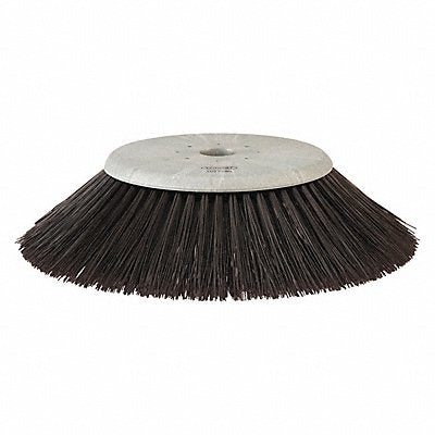 TENNANT 1027380 Rotary Brush 26 in Dia Black