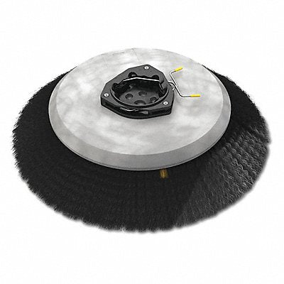 TENNANT 1220185 Rotary Brush 24 in Dia Black