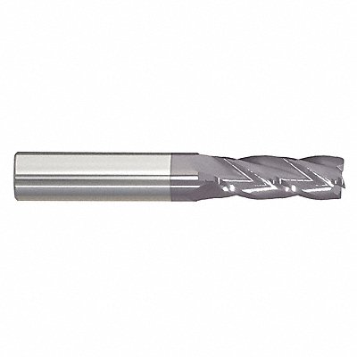 GRAINGER 206001203C Square End Mill Single End Carbide 1/2