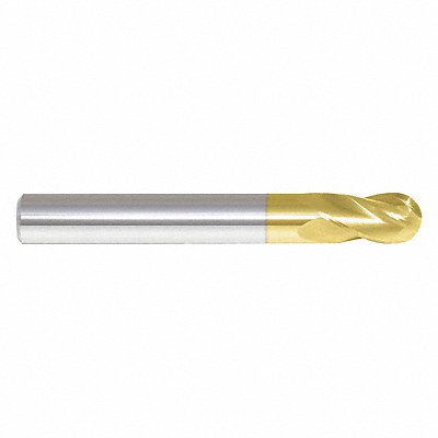 GRAINGER 242001061 Ball End Mill Double End 3/16 Carbide