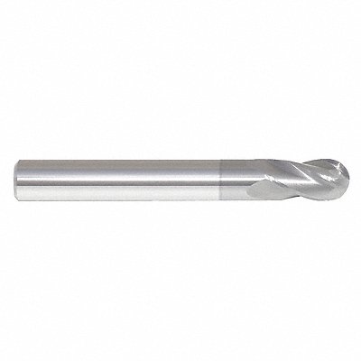 GRAINGER 242001082 Ball End Mill Double End 1/4 Carbide