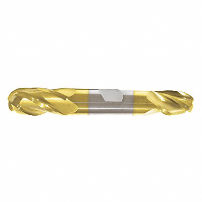 GRAINGER 245001002 Ball End Mill Double End 1/8 Carbide