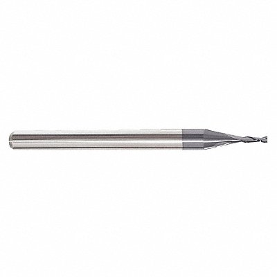 GRAINGER 251001030B Square End Mill Single End Carbide 5/64
