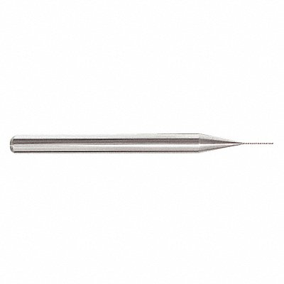 GRAINGER 251002020 Square End Mill Single End Carbide 1/16