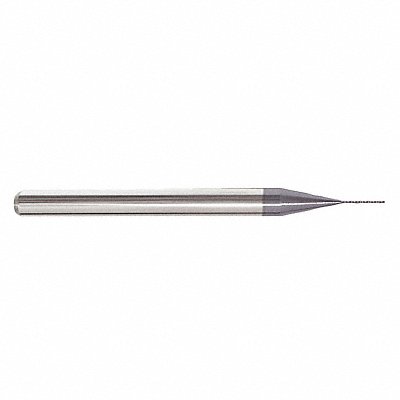 GRAINGER 251002030B Square End Mill Single End Carbide 5/64