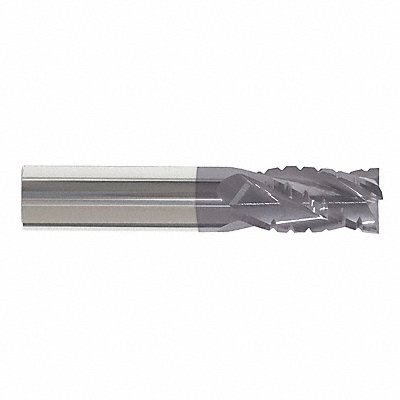 GRAINGER 257125503 Corner Radius End Mill 1/8 Carb 0 rad