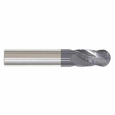 GRAINGER 258375878 Ball End Mill Single End 3/8 Carbide