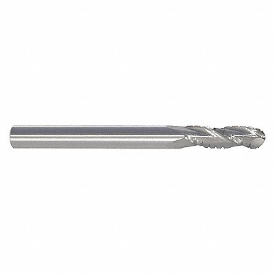GRAINGER 268125500 Ball End Mill Single End 1/8 Carbide