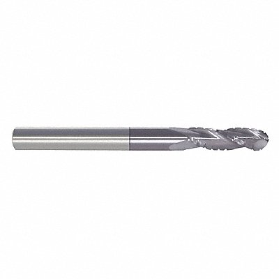 GRAINGER 268750115 Ball End Mill Single End 3/4 Carbide