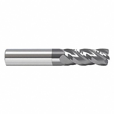 GRAINGER 284000754 Corner Radius End Mill 5/8 Carb 0 rad