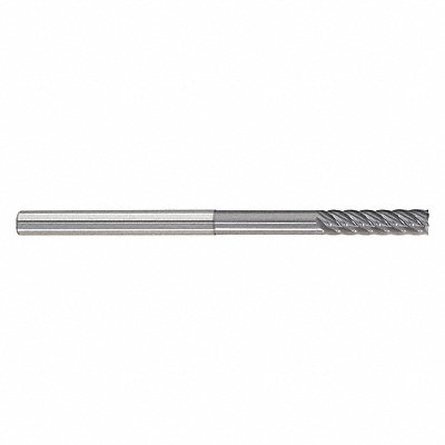 GRAINGER 292601203 Corner Radius End Mill 3/8 Carb 0 rad