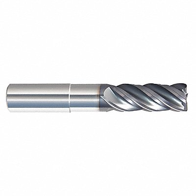 GRAINGER 294004054 Corner Radius End Mill 1/2 Carb 0 rad