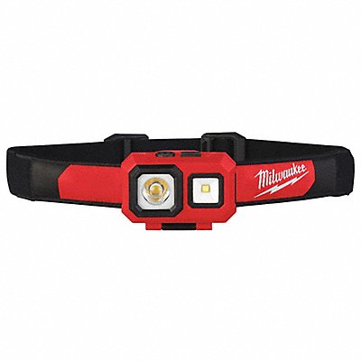 MILWAUKEE 2104 GenPurp Headlamp Plastic Black Red 450lm