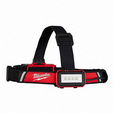 MILWAUKEE 211521 GenPurp Headlamp Plastic Black Red 600lm