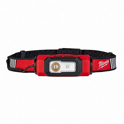 MILWAUKEE 211621 GenPurp Headlamp Plastic Black Red 600lm