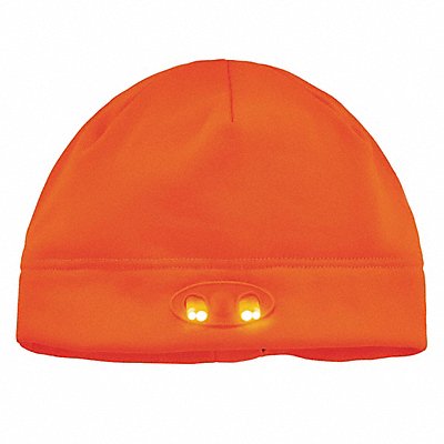 N-FERNO BY ERGODYNE 6804 Beanie Cap Over The Head Orange