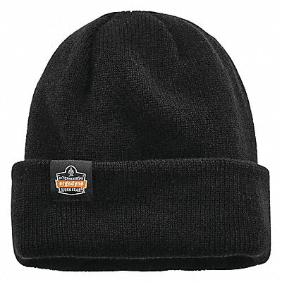 N-FERNO BY ERGODYNE 6811Z Knit Cap with Zipper Over The Head Black