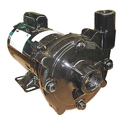 DAYTON 55JJ70 Straight Centrifugal High Head Pump 1 HP
