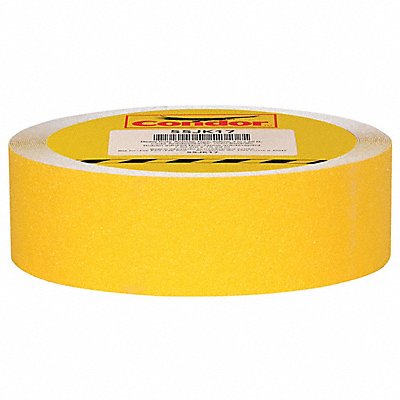 CONDOR GRAN15288 AntiSlip Tape 60 ftLx2 W Yellow 46Grit PK6