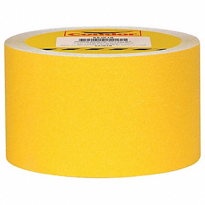 CONDOR GRAN15289 AntiSlip Tape 60 ftLx4 W Yellow 46Grit PK3